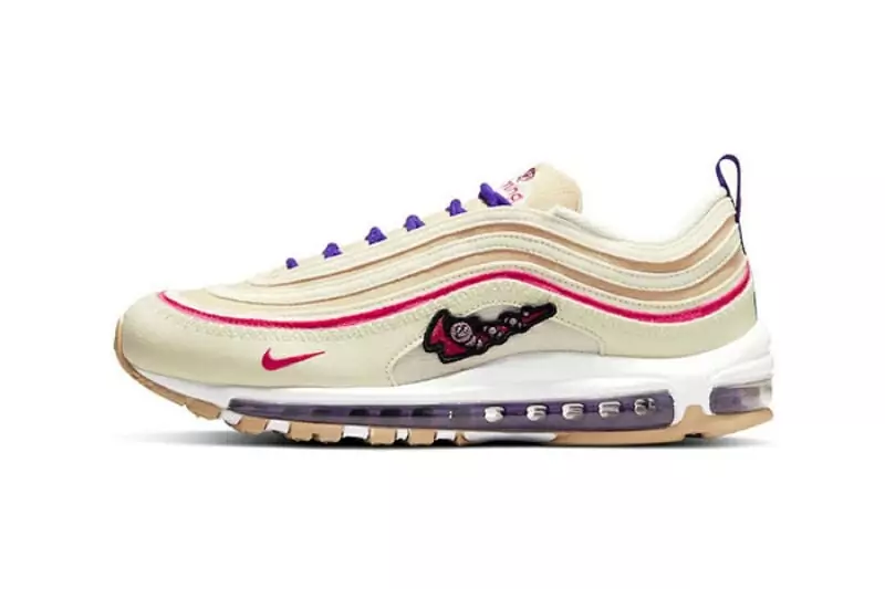 nike air max 97 air sprung homme et femme pourpre blanc rose